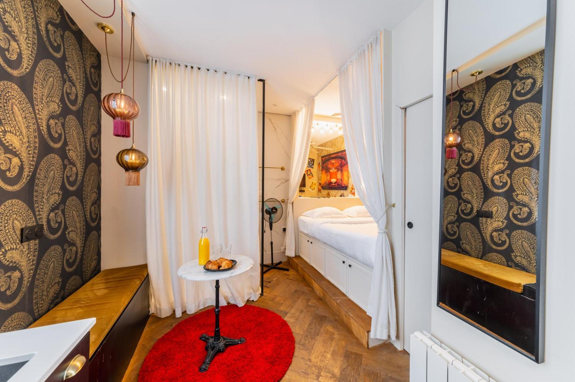 Studio Bien Equipe Proche De Toutes Commodites -2P Paris Exterior photo